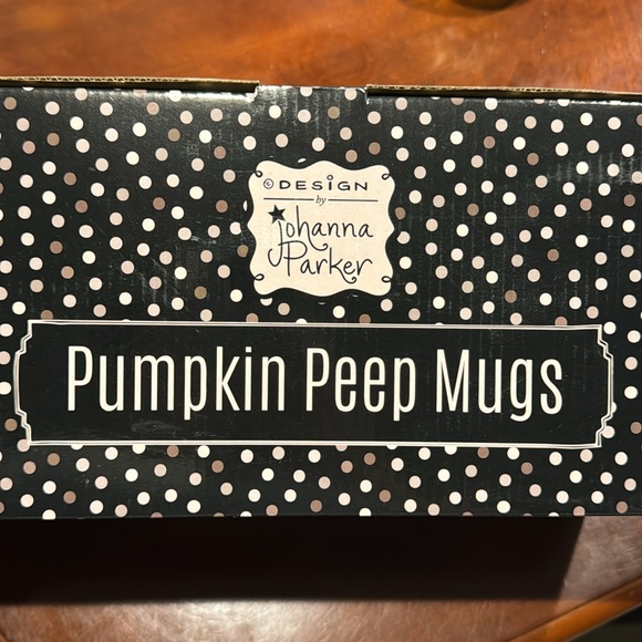 Johanna Parker Pumpkin Peep Mugs - Picture 4 of 4